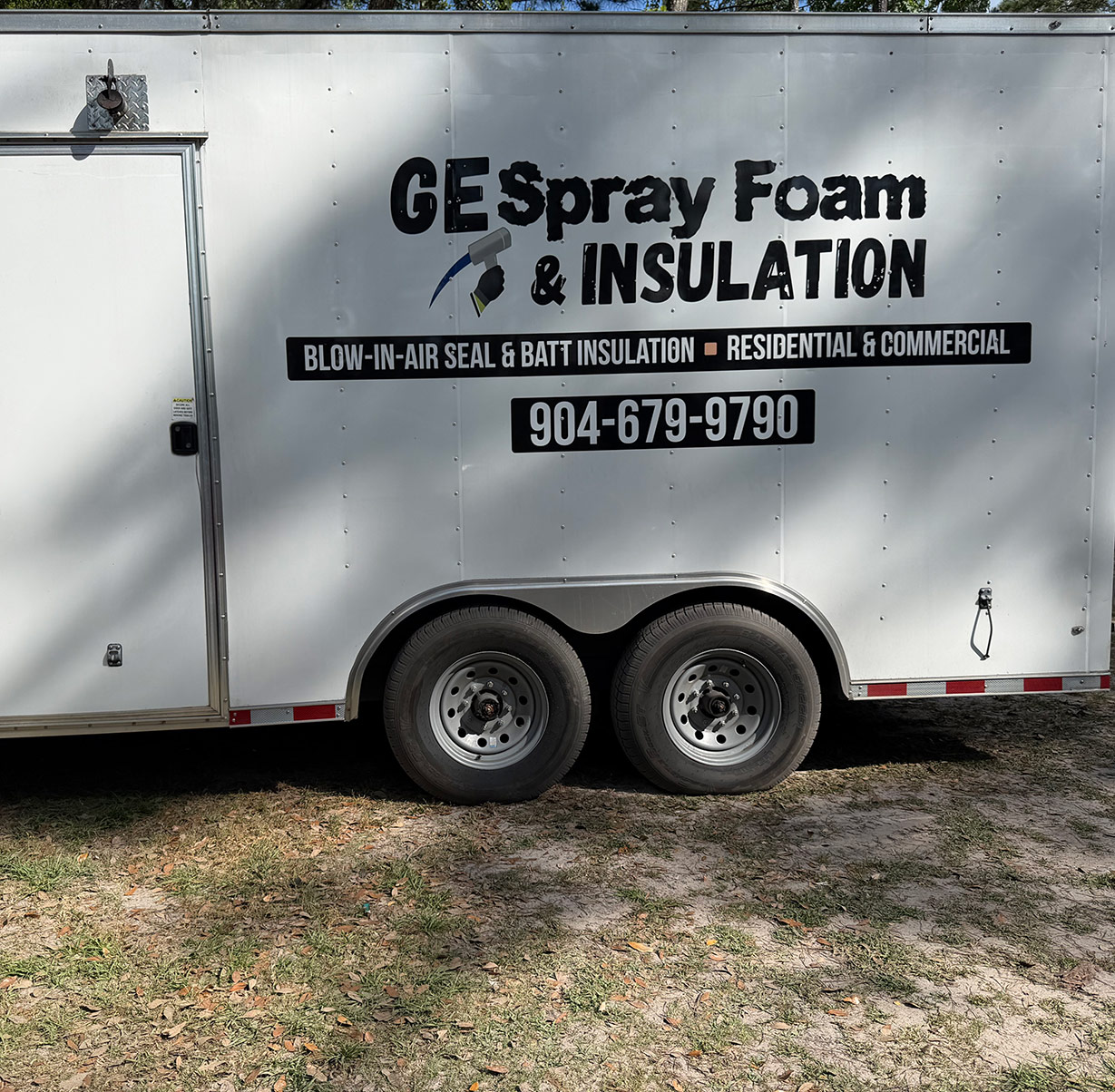 Image of Green Energy Spray Insulation Equipment Trailer
